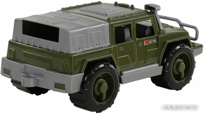 Игрушечный транспорт Полесье Джип военный Защитник №1 BY 63908