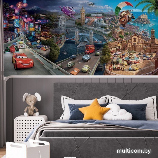 Виниловые обои Citydecor Тачки 100x260