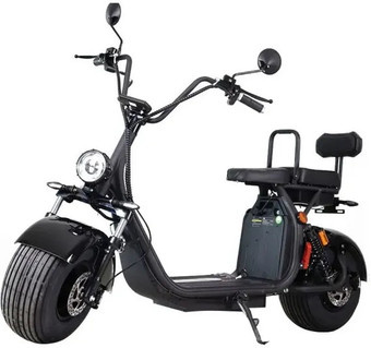 Электроскутер AVM.Plus Citycoco (черный)