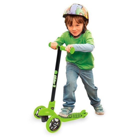 Трехколесный самокат Yvolution Glider Air (зеленый)