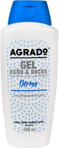 Косметика по уходу за телом Agrado Гель для душа Bath & Shower Gel Dermo для чувствительной 750 мл