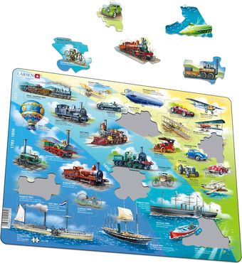 Пазл Larsen История транспорта HL7
