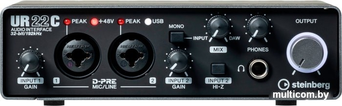 Аудиоинтерфейс Steinberg UR22C Recording Pack