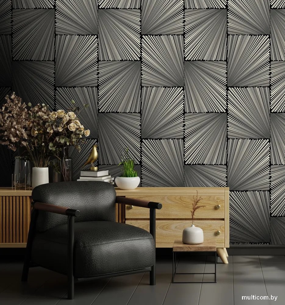 Виниловые обои Grandeco R155110