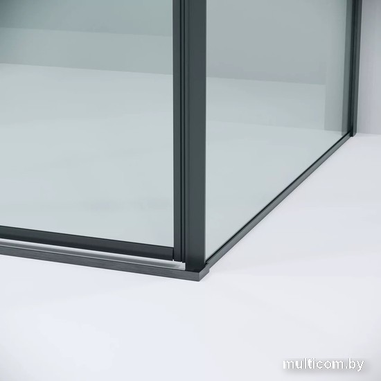 Душевой уголок Grossman Galaxy 140x80x195 120.K33.01.1480.42.00 (графит сатин/прозрачное стекло)