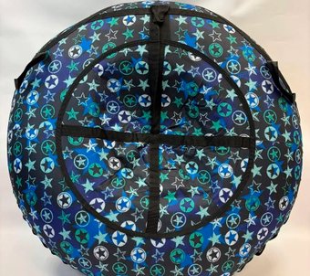 Тюбинг Emi Filini Design Lux 100 см (фабрика звезд, синий)