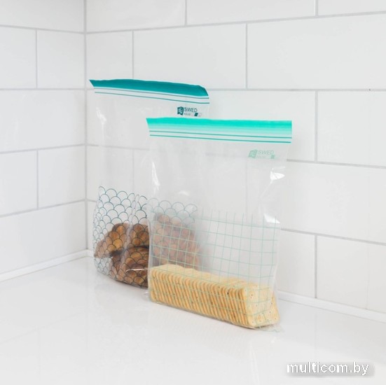 Пакеты фасовочные Swed House MR3-581/1 (бирюзовый)