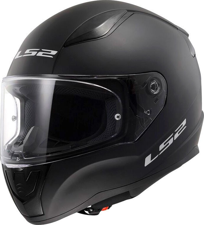 Мотошлем LS2 FF353 Rapid II Solid (S, черный матовый)
