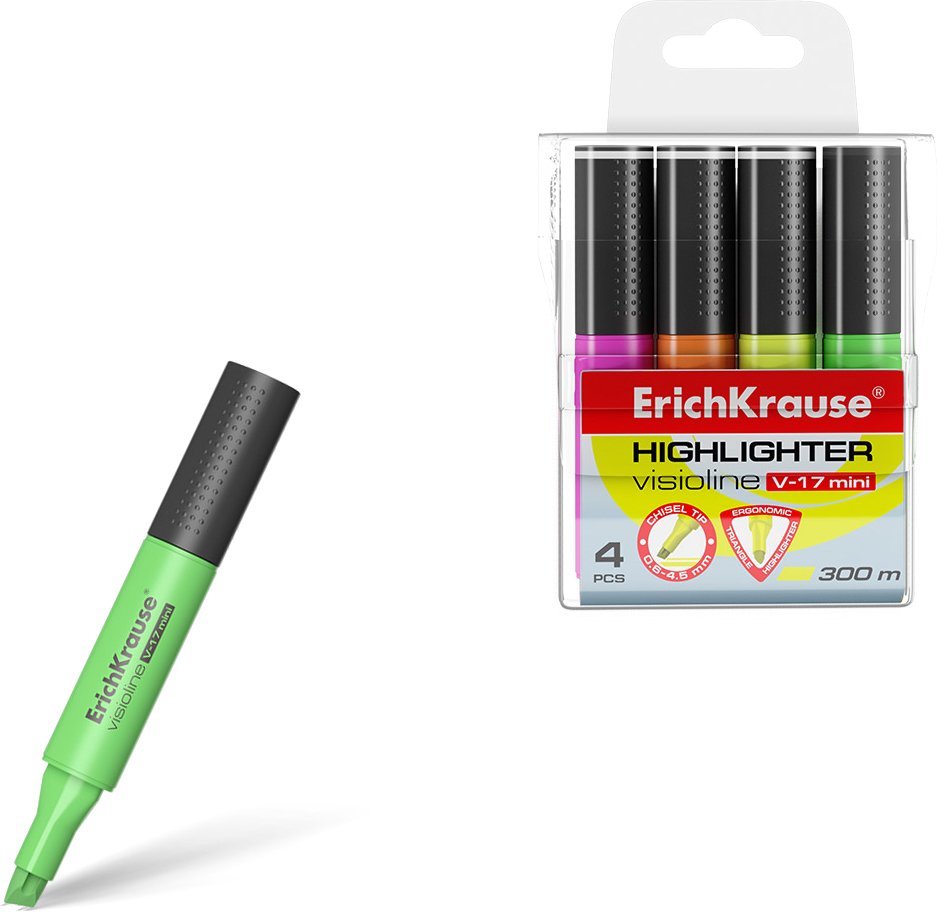Erich Krause Visioline V-17 Mini 56699 (4 шт)