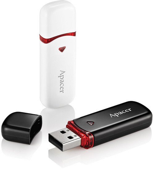 USB Flash Apacer AH333 Black 32GB (AP32GAH333B-1)