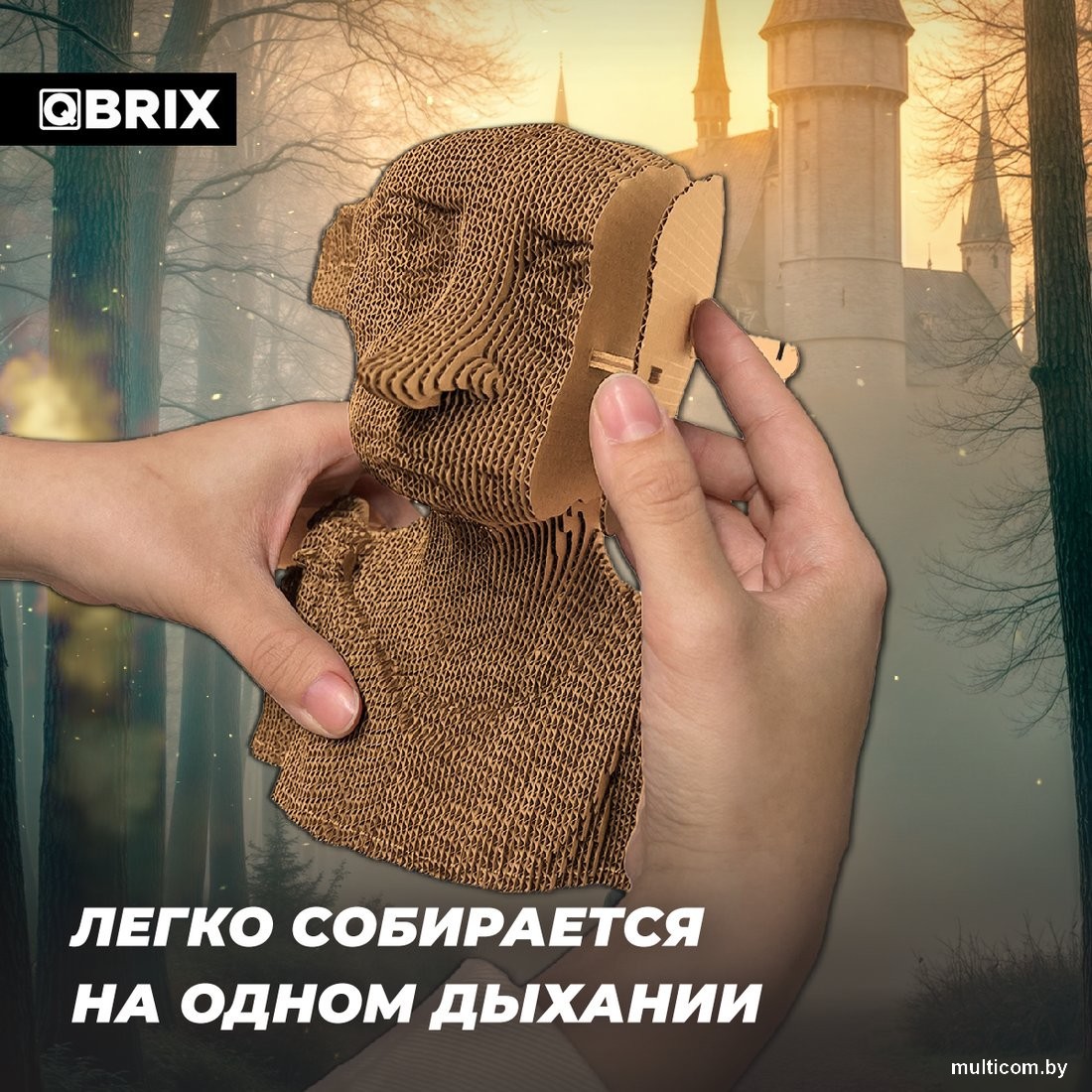 Конструктор QBRIX Домашний эльф 3D 20090