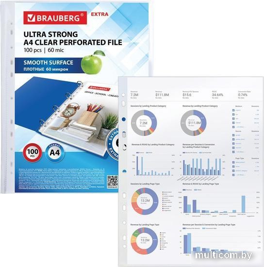Набор файлов BRAUBERG EXTRA 600 229665 (100 шт)