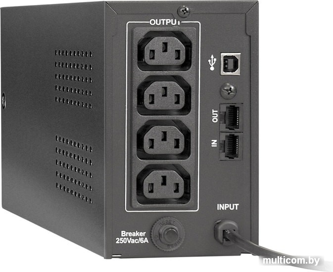 Источник бесперебойного питания ExeGate Power Back BNB-850.LED.AVR.C13.RJ.USB