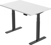 Стол Smartstol Slim 140x80x1.8 (черный/белый)