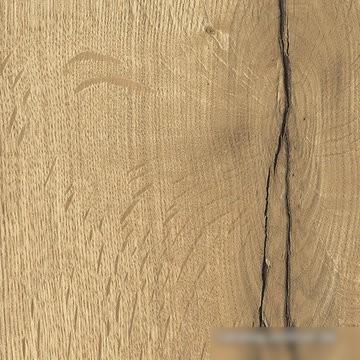 Кухонный стол Hype Mebel Дельта 125x75 (черный/дуб галифакс натуральный)