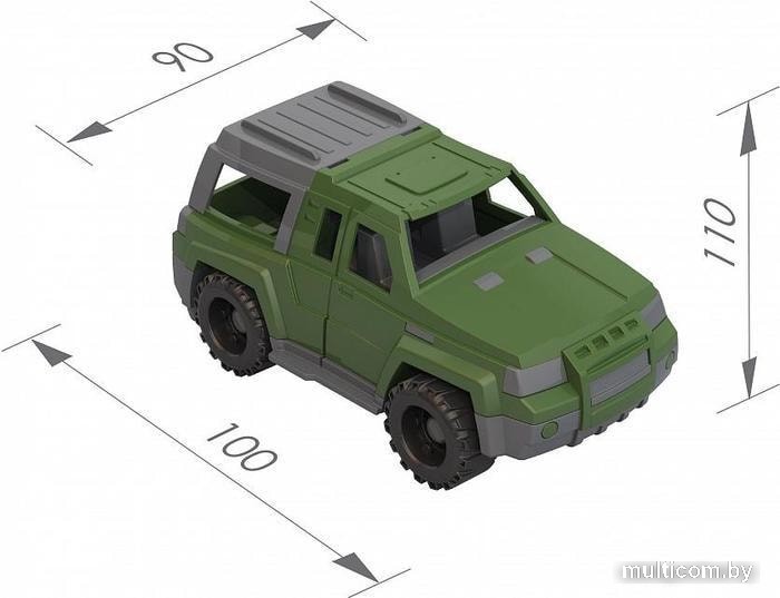 Игрушечный транспорт Нордпласт Джип Шторм 260 (зеленый)