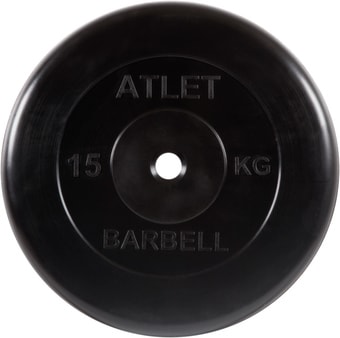 Диск MB Barbell Атлет 31 мм (1x15 кг)