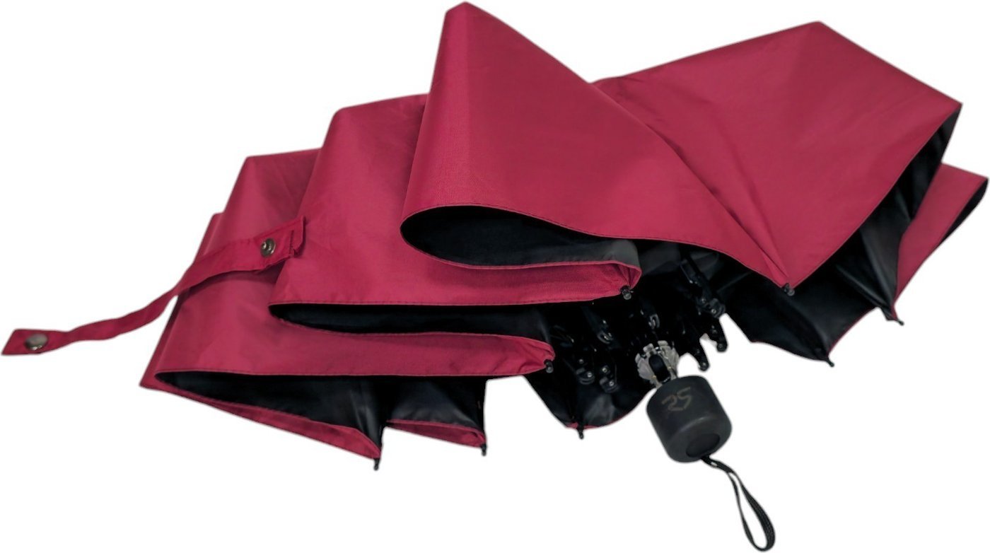 Складной зонт Rain Stop RS56M (бордовый)