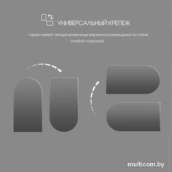 Зеркало Алмаз-Люкс Д-057 40x110