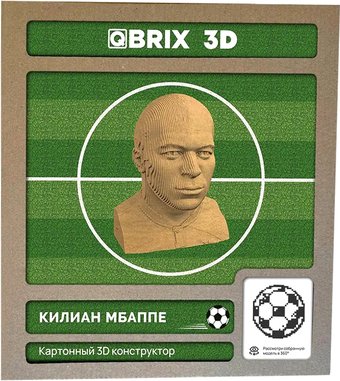 Конструктор QBRIX Килиан Мбаппе 3D 20054