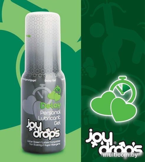 Смазка для вагинального секса JoyDrops Delay 50 мл 311.0002