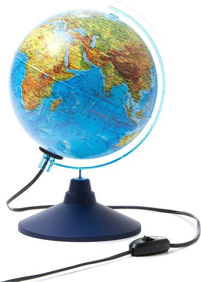 Школьный глобус Globen Физико-политический Классик Евро с подсветкой Ке012100181