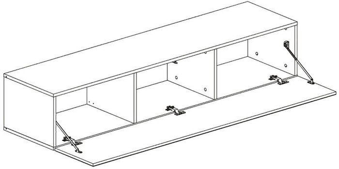 Антресоль НК-Мебель Point Тип-30 (дуб вотан)