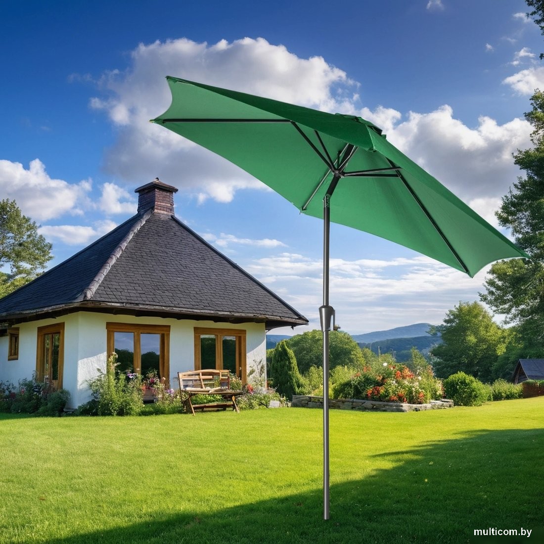 Садовый зонт Sundays TJB004 (зеленый)