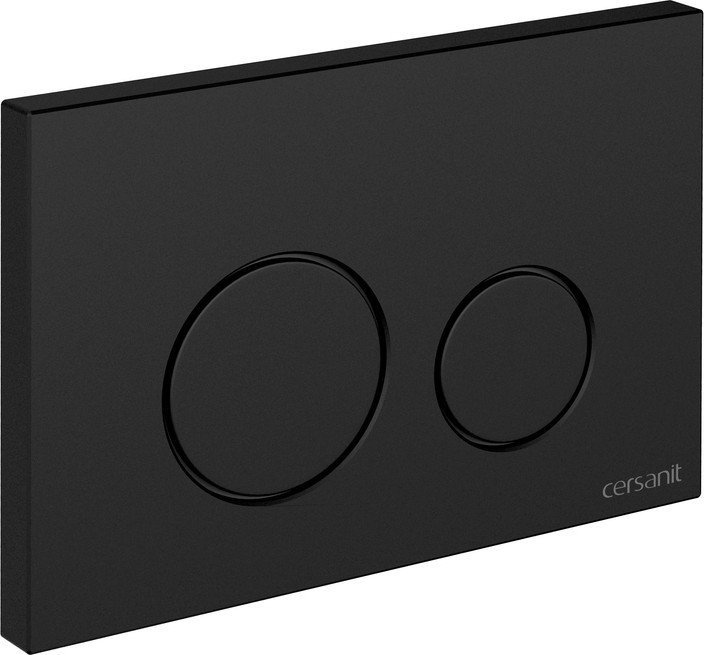 Инсталляция для унитаза Cersanit Aqua Prime М 50 68179 с кнопкой Twins 63525 (кнопка черный матовый)