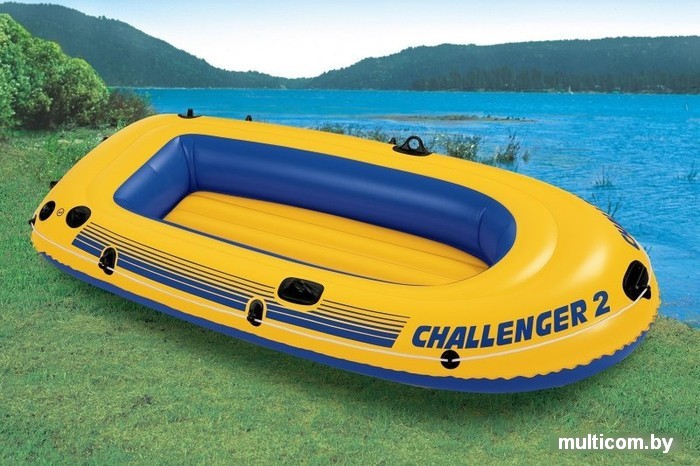 Гребная лодка Intex Challenger 2 Set (Intex-68367)