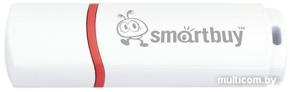 USB Flash Smart Buy Crown 8Gb White (SB8GBCRW-W)