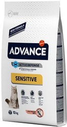 Корм для кошек Advance Adult Salmon Sensitive 10 кг