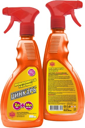 Преобразователь ржавчины Agat Avto Преобразователь ржавчины Цинкарь 500мл AG0104