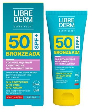 Librederm Bronzeada против пигментных пятен солнцезащитный SPF50 50 мл