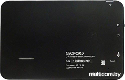 GPS навигатор GEOFOX MID702GPS