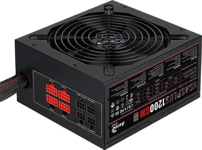 Блок питания AeroCool KCAS Plus 1200GM