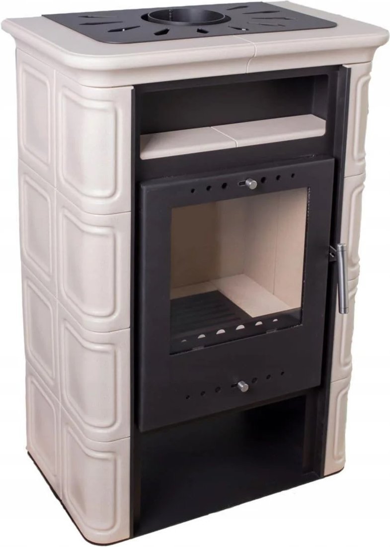 Свободностоящая печь-камин Nordflam Vera Cappuccino