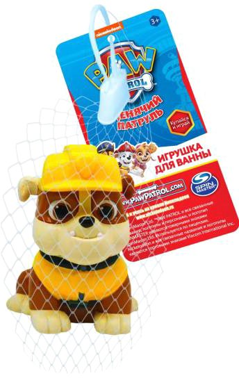 Игрушка для ванной Капитошка Щенячий Патруль Крепыш LXRUB-DOGP