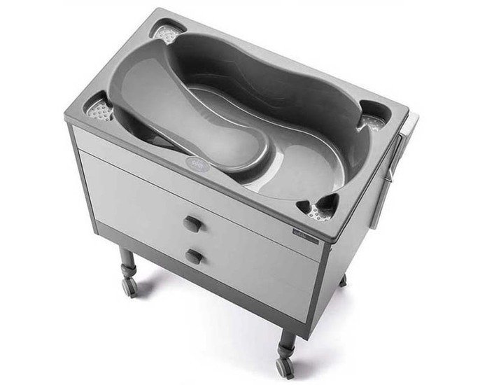 Детский комод CAM Growi 2 в 1 C211-C262 (серый)