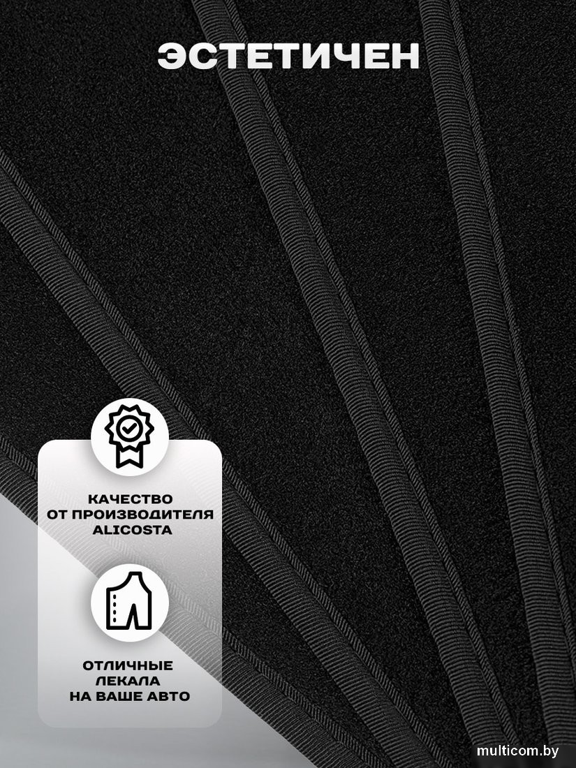 Комплект ковриков для авто Alicosta Volkswagen Passat IV (B3, B4) 1988 - 1997 (ворс)