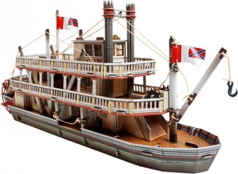 Сборная модель Умная Бумага Пароход 4627081554961