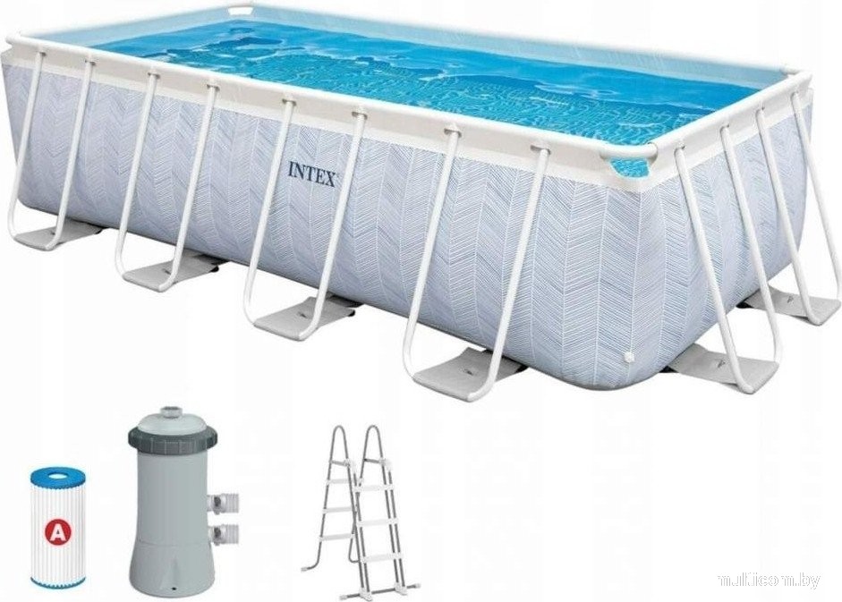 Каркасный бассейн Intex Chevron Prism Frame 26780 (400х200 см)