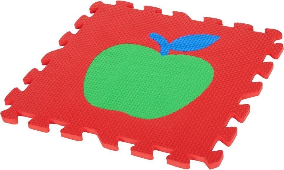 Коврик-пазл Юнландия Фрукты-овощи 664665