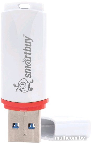 USB Flash Smart Buy Crown 8Gb White (SB8GBCRW-W)