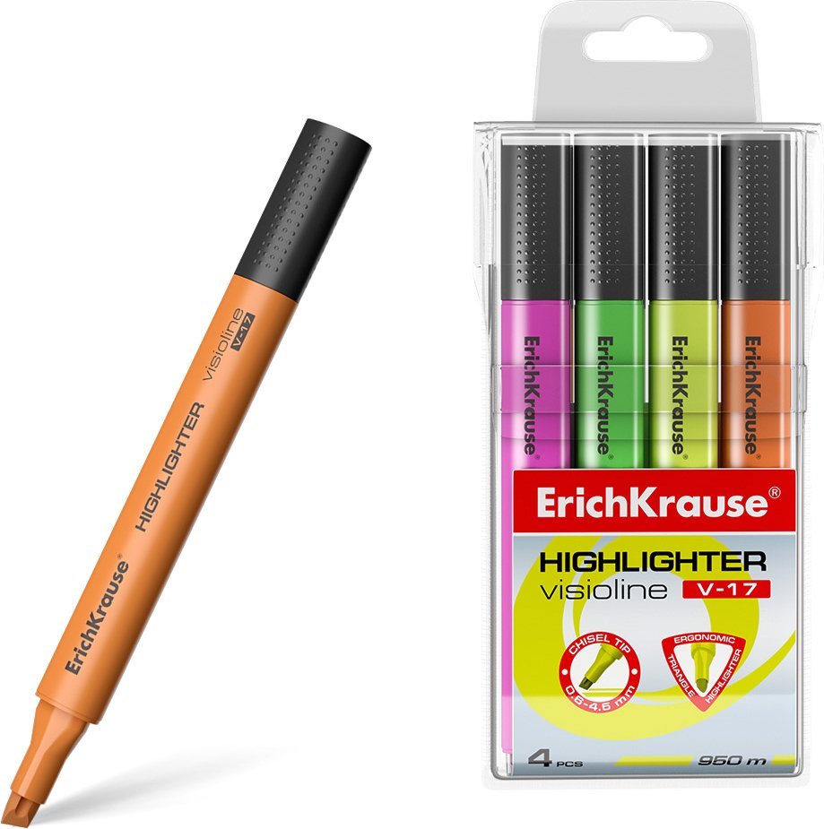 Erich Krause Visioline V-17 56704 (4 шт)