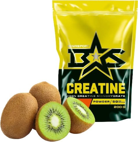 Моногидрат креатина Binasport Creatine (200г, киви)