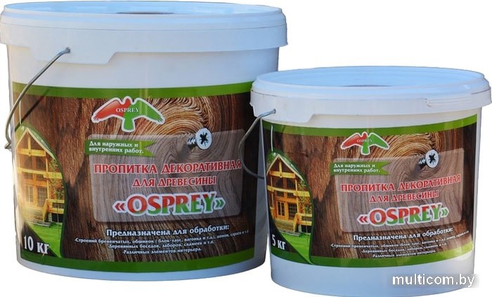 Антисептик Osprey Декоративная пропитка (5 кг, каштан коричневый)