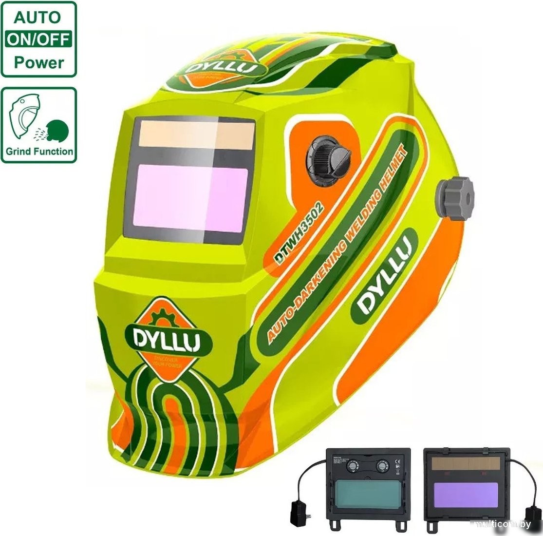 Сварочная маска Dyllu DTWH3502