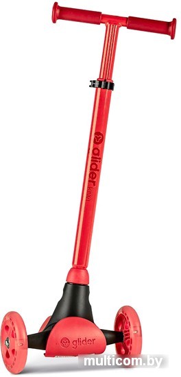 Трехколесный самокат Yvolution Y Glider Kiwi (красный)