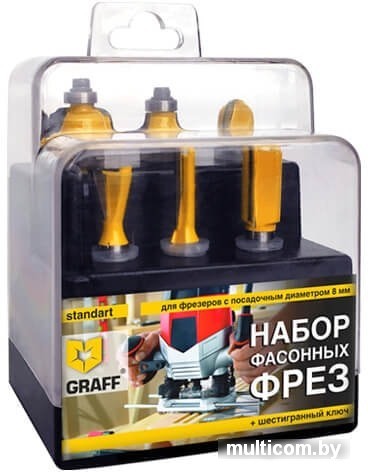 Фреза GRAFF 138306 (6 шт)